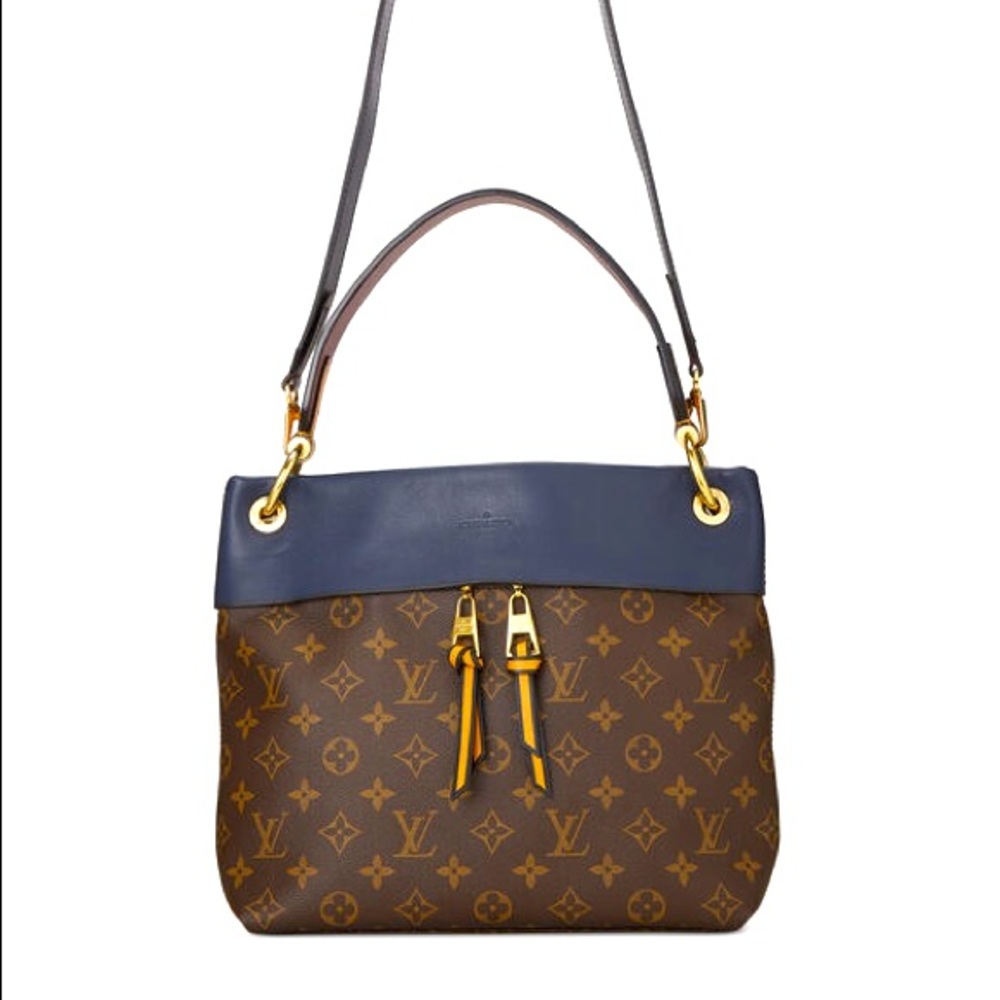 Louis Vuitton Navy Monogram Canvas Tuileries Besace